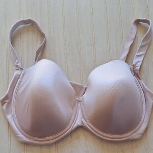 Soma Stunning Support Smooth Full Coverage Blush Pink Wide Straps Bra